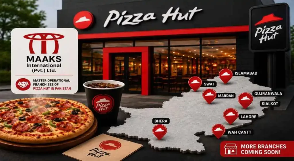 pizza hut branches in pakistan