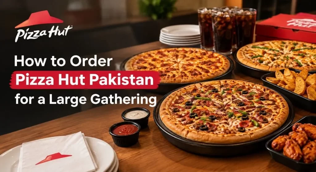 How to Order Pizza Hut Pakistan for a Large Gathering